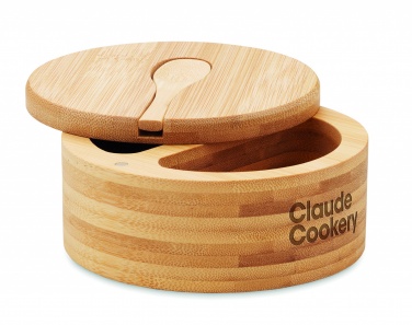 Logo trade corporate gift photo of: Salt and pepper bamboo box